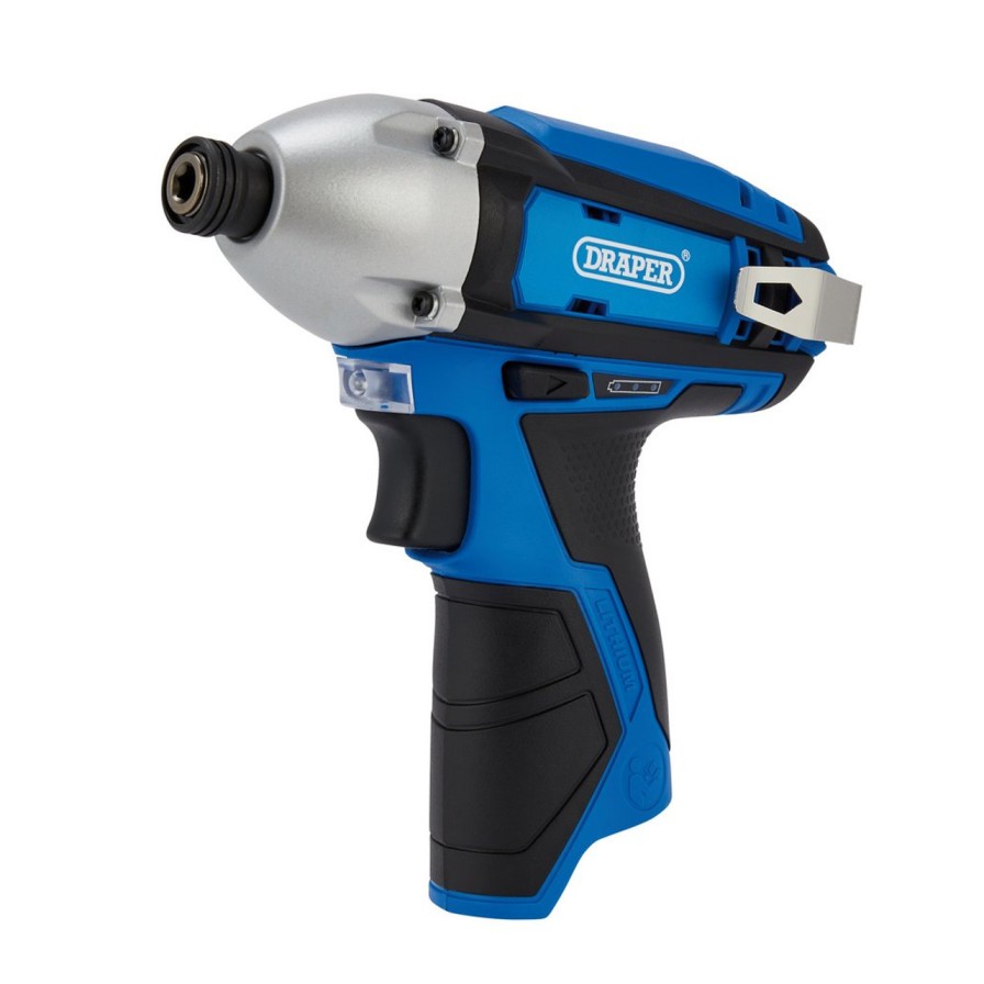 Draper Tools 12V Impact Driver, 1/4" Hex. (Sold Bare) Impact Drivers