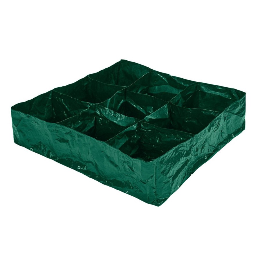 Draper Tools 9-Section Grow Bag Planter, 230L Digging & Planting