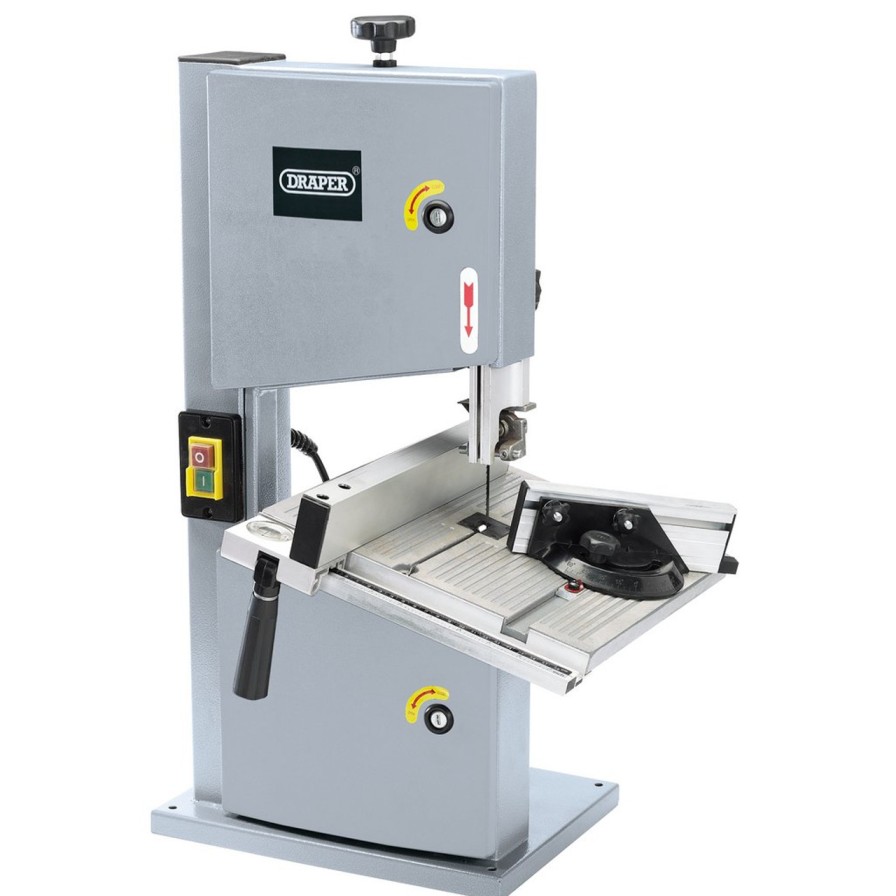 Draper Tools Bandsaw With Aluminium Table, 200Mm, 250W Bandsaws