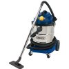 Draper Tools 110V Wet And Dry Vacuum Cleaner With Stainless Steel Tank And 110V Power Tool Socket, 50L, 1500W Vacuum Cleaners