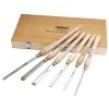 Draper Tools Hss Woodturning Chisel Set (6 Piece) Chisel Sets