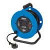 Draper Tools 230V Four Socket Industrial Cable Reel, 25M Electrical