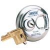 Draper Tools Stainless Steel Padlock And 2 Keys, 70Mm Diameter Close Shackle Padlocks