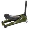 Draper Tools Draper Expert Professional Low Profile Fast Lift Garage Trolley Jack, 3 Tonne, Green Automotive