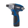 Draper Tools 10.8V Power Interchange Impact Driver Kit, 1/4" Hex., 1 X 1.5Ah Battery, 1 X Charger Impact Drivers