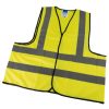 Draper Tools High Visibility Traffic Waistcoat To En471 Class 2L, Extra Large Clothing