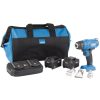 Draper Tools D20 20V Heat Gun, 2 X 3.0 Ah Batteries, 1 X Twin Charger, 1 X Bag Glue & Heat Guns