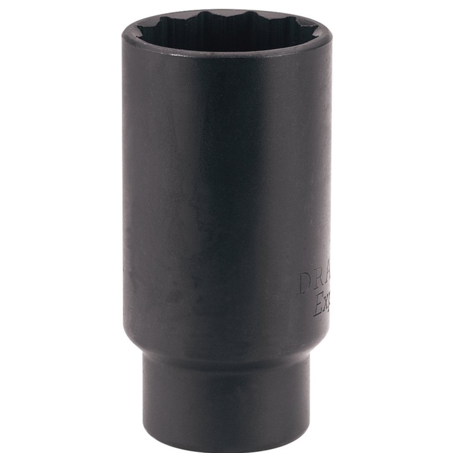 Draper Tools Hub Nut Impact Socket, 1/2" Sq. Dr., 30Mm Hub Nut Sockets