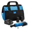 Draper Tools 12V Ratchet Kit, 2 X 1.5Ah Batteries, 1 X Fast Charger, 1 X Tool Bag Power Tool Kits