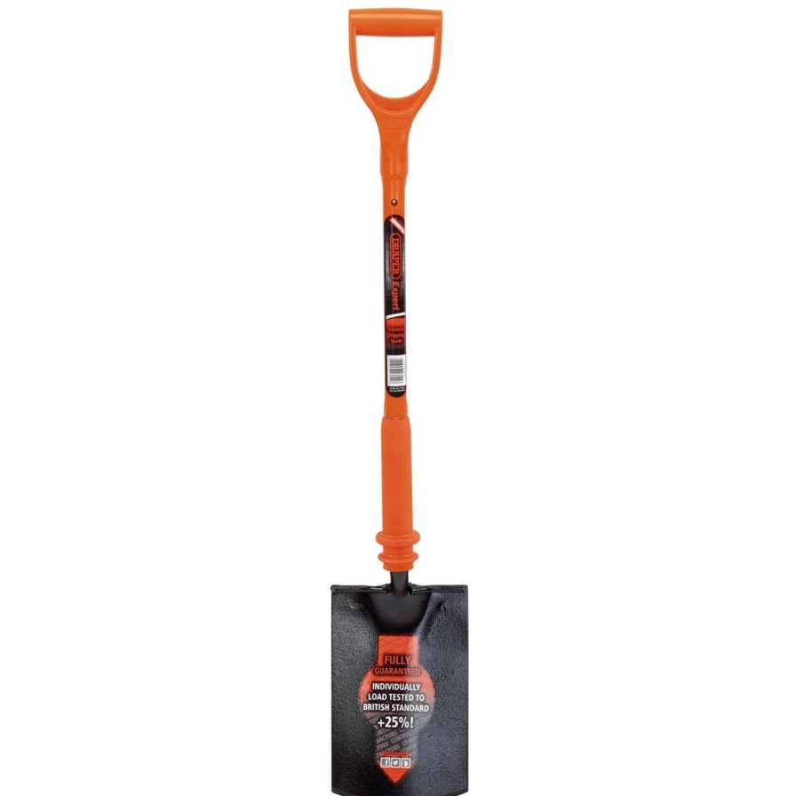 Draper Tools Draper Expert Fully Insulated Contractors Digging Spade Insulated Contractors Tools