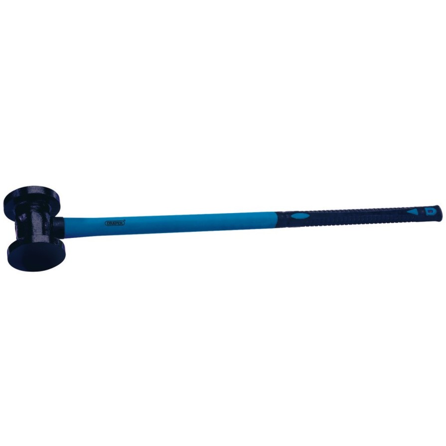 Draper Tools Fibreglass Shaft Fencing Hammer, 5.4Kg Fencing Hammers And Rammers