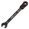 Draper Tools Draper Expert Hi-Torq® Metric Flexible Head Ratchet Combination Spanner, 11Mm, Black Combination Spanners