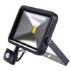 Draper Tools Cob Led Slimline Wall Mounted Floodlight With Pir Sensor, 30W, 1,950 Lumens Security Lights