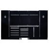 Draper Tools Bunker® Modular Storage Combo With Stainless Steel Worktop (16 Piece) Modular Storage System