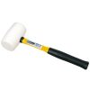 Draper Tools Non-Marking Rubber Head Mallet With Fibreglass Shaft, 680G/24Oz Paving And Tarmac Laying