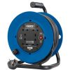 Draper Tools 230V Four Socket Industrial Cable Reel, 50M Electrical