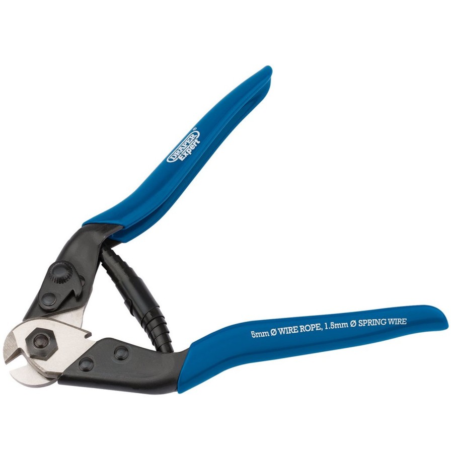 Draper Tools Wire Rope/Spring Wire Cutter, 190Mm Fencing Pliers