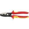 Draper Tools Knipex 95 18 200Uksbe Vde Fully Insulated Cable Shears, 200Mm Cable Cutters & Shears