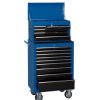 Draper Tools Combination Roller Cabinet And Tool Chest, 15 Drawer, 26", 680 X 458 X 1322Mm Combined Cabinets And Chests