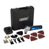 Draper Tools 12V Oscillating Multi-Tool (33 Piece), 1 X Battery, 1.5Ah, 1 X Fast Charger Oscillating Multi Tools