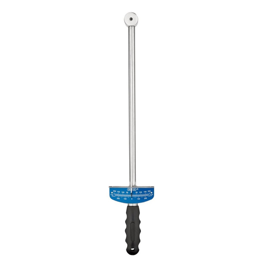 Draper Tools Beam Style Torque Wrench, 1/2" Sq. Dr., 460Mm, 0 - 21Kg-M/0 - 150Lb-Ft Torque Wrenches