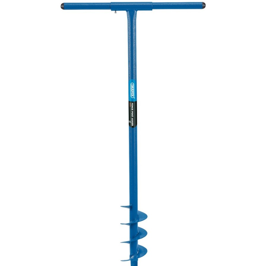 Draper Tools Fence Post Auger, 950 X 100Mm Post Hole Digging