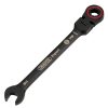 Draper Tools Draper Expert Hi-Torq® Metric Flexible Head Ratchet Combination Spanner, 9Mm, Black Combination Spanners