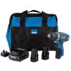 Draper Tools Draper Storm Force® 10.8V Power Interchange Rotary Kit, 2 X 1.5Ah Batteries, 1 X Charger, 1 X Bag Power Tool Kits