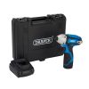 Draper Tools 12V Impact Driver, 1/4" Hex., 1 X 1.5Ah Battery, 1 X Fast Charger Impact Drivers