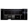 Draper Tools Bunker® Modular Storage Combo With Stainless Steel Worktop (25 Piece) Modular Storage System