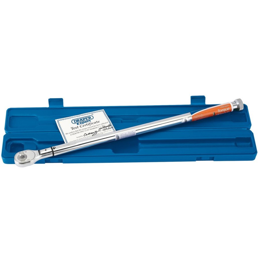 Draper Tools Draper Expert Precision Torque Wrench, 1/2" Sq. Dr., 70 - 230Nm Torque Wrenches