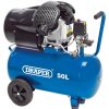 Draper Tools 50L Direct Drive V-Twin Air Compressor, 2.2Kw/3Hp Air Tools & Compressors