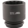 Draper Tools Hub Nut Impact Socket, 3/4" Sq. Dr., 50Mm Hub Nut Sockets