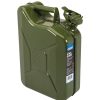 Draper Tools Steel Fuel Can, 10L, Green Fuel Cans