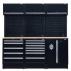 Draper Tools Bunker® Modular Storage Combo With Hardwood Worktop (14 Piece) Modular Storage System