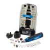 Draper Tools 12V Rotary Multi-Tool Kit, 1 X 1.5Ah Battery, 1 X Fast Charger (50 Piece) Rotary Multi Tools