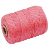 Draper Tools Polypropylene Brick Line, 100M, Pink Brick And Chalk Lines