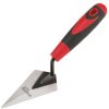 Draper Tools Draper Redline Soft Grip Pointing Trowel, 125Mm Brick Trowels