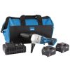 Draper Tools D20 20V Brushless Nibbler, 2 X 5.0Ah Batteries, 1 X Fast Charger, 1 X Bag Nibblers