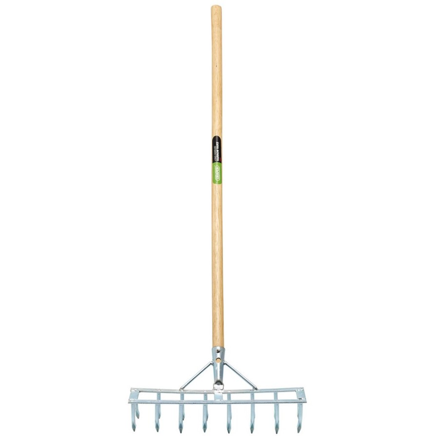 Draper Tools Long Handled Steel Harrow Rake And Scarifier Raking & Weeding