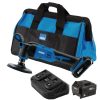 Draper Tools D20 20V Dual Action Polisher Kit, 125Mm, 2 X 3.0Ah Batteries, 1 X Fast Charger Power Tool Kits